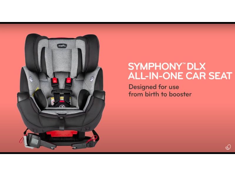 All In One Evenflo Symphony Car Seat in 2023